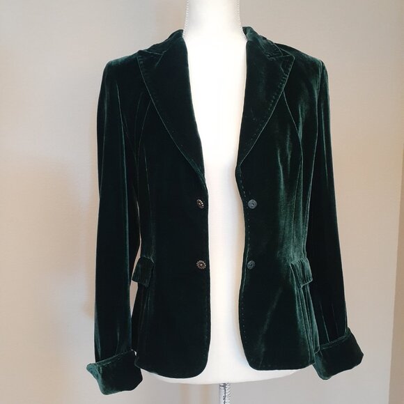 Tahari Velvet Blazer - Picture 5 of 14